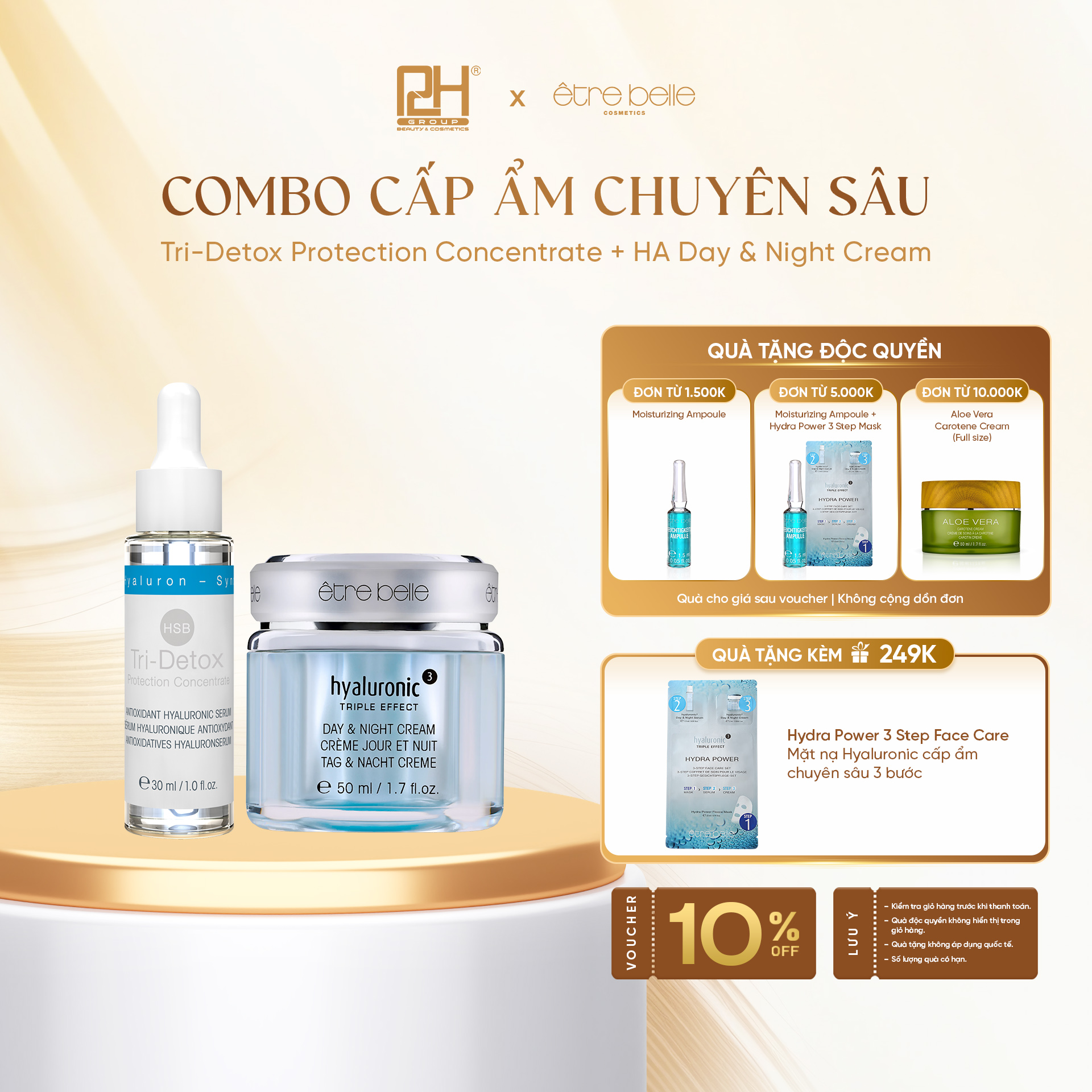 Bộ đôi cấp ẩm đa tầng – Căng mọng & mịn mượt