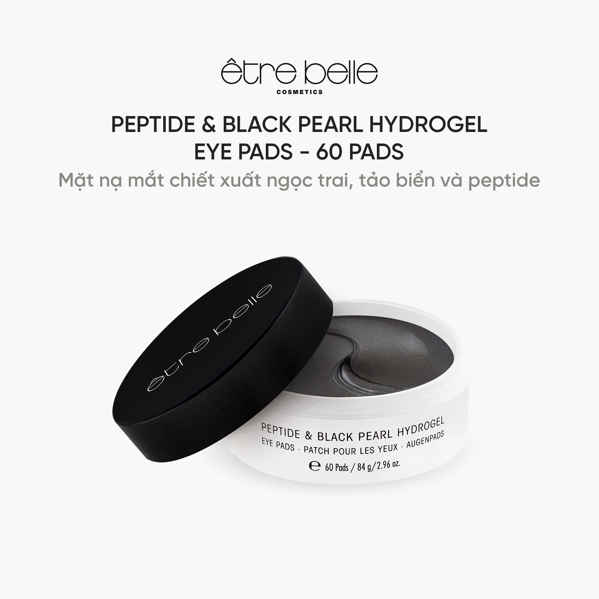 Peptide & Black Pearl Hydrogel Eye Pads