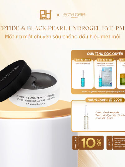 Peptide & Black Pearl Hydrogel Eye Pads